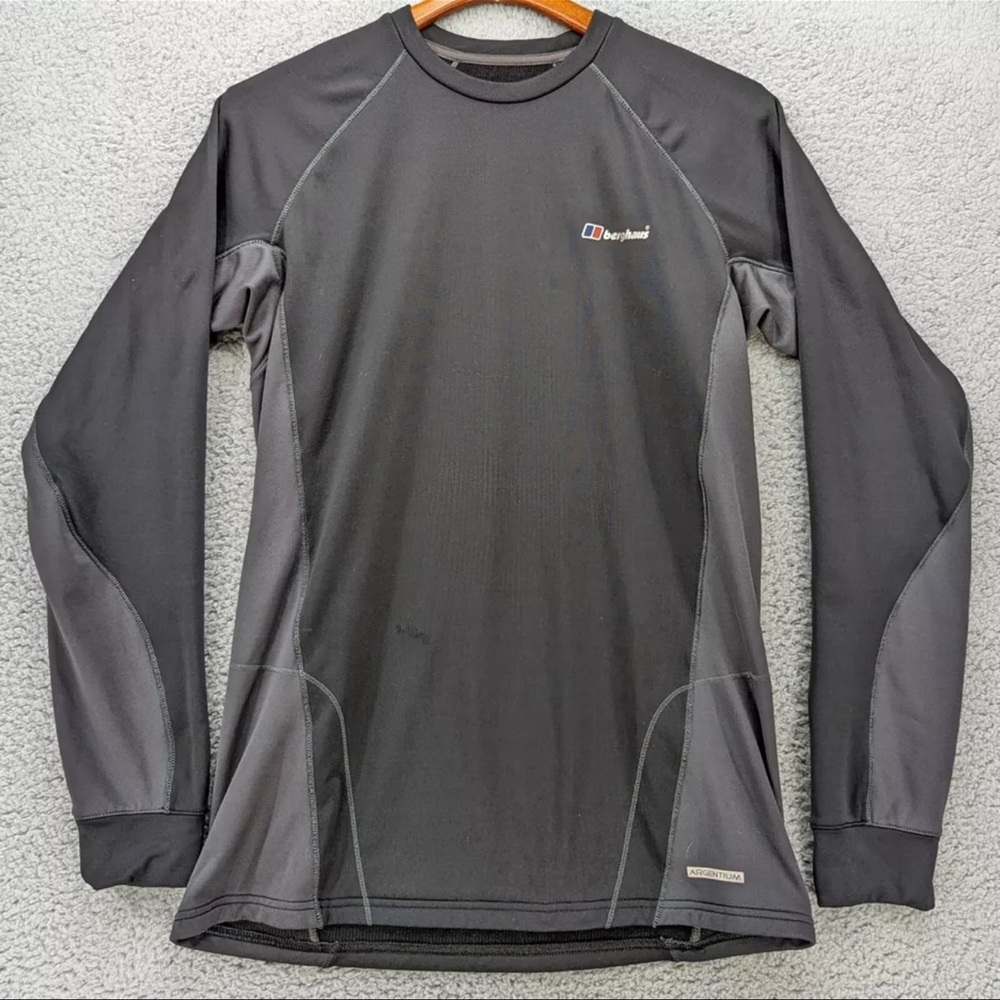 Berghaus Argentium Pullover Long Sleeve Crewneck Thermal Base Layer Mens Large L
